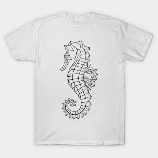 Polygonal Seahorse T-Shirt